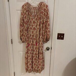 Natalie Martin Cyprus Print Maxi Dress - XL